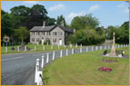 Medieval Stocks & War Memorial